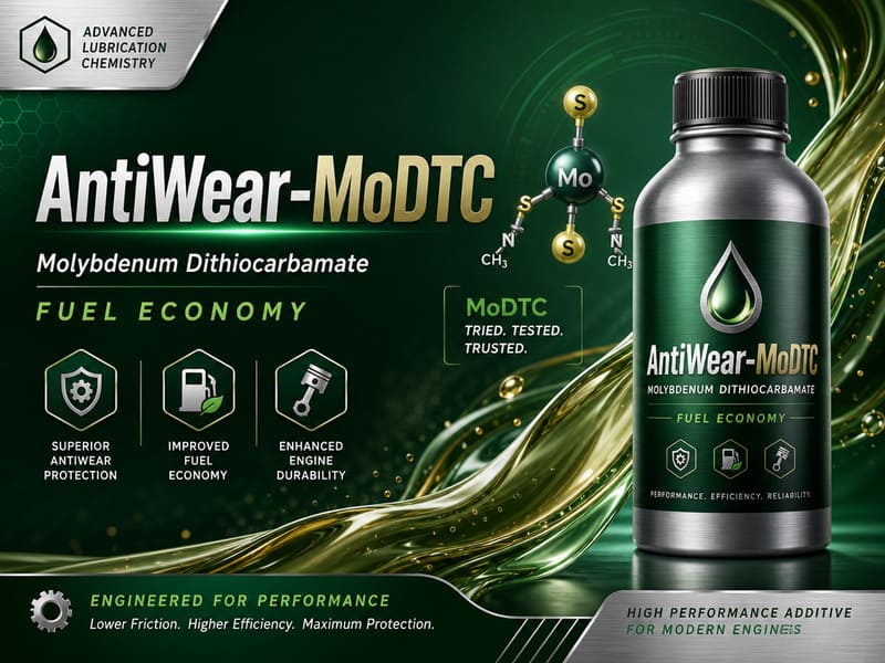 MoDTC molybdenum dialkyldithiocarbamate anti-wear friction modifier additive