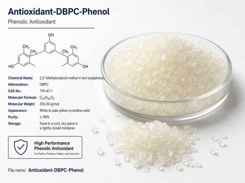 2,6-di-tert-butyl-p-cresol DBPC BHT T501 phenolic antioxidant