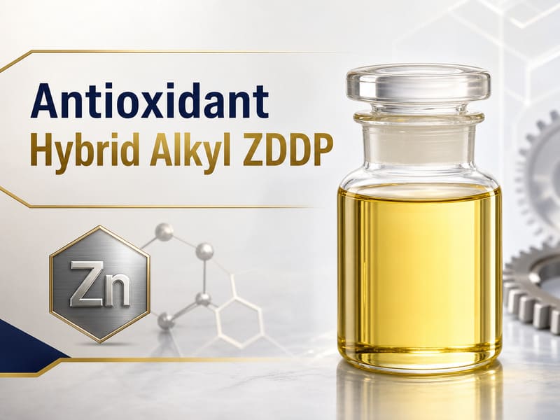 Hybrid alkyl ZDDP mixed primary secondary lubricant additive