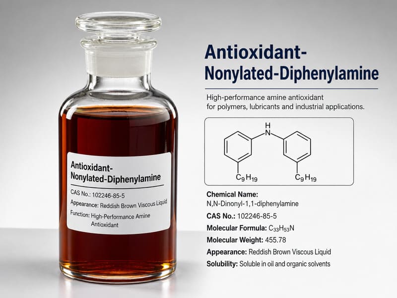 Nonylated diphenylamine NDPA high temperature aminic antioxidant