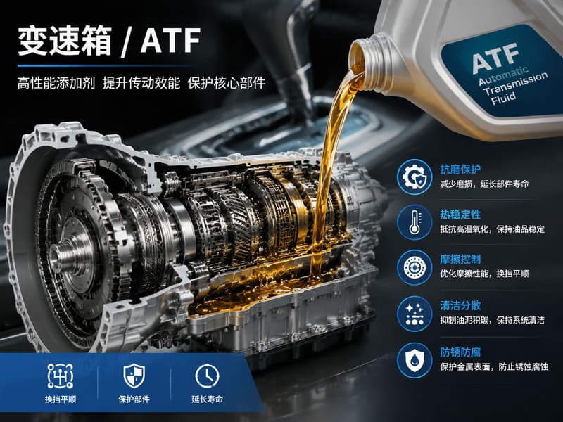 Transmission fluid and gear oil additives
