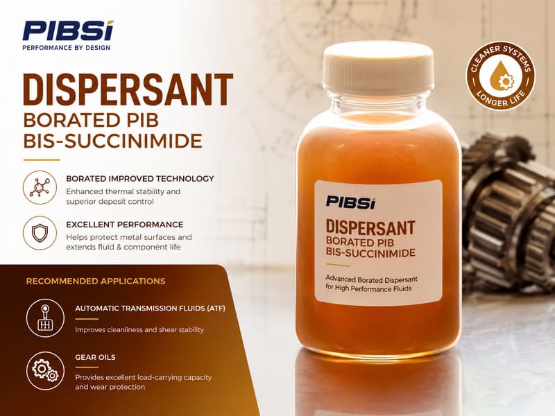 Borated PIB bis-succinimide ashless dispersant