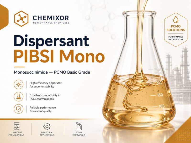 Polyisobutylene succinimide PIBSI mono ashless dispersant additive