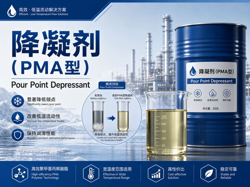 PPD pour point depressant T866 T809 lubricant additive