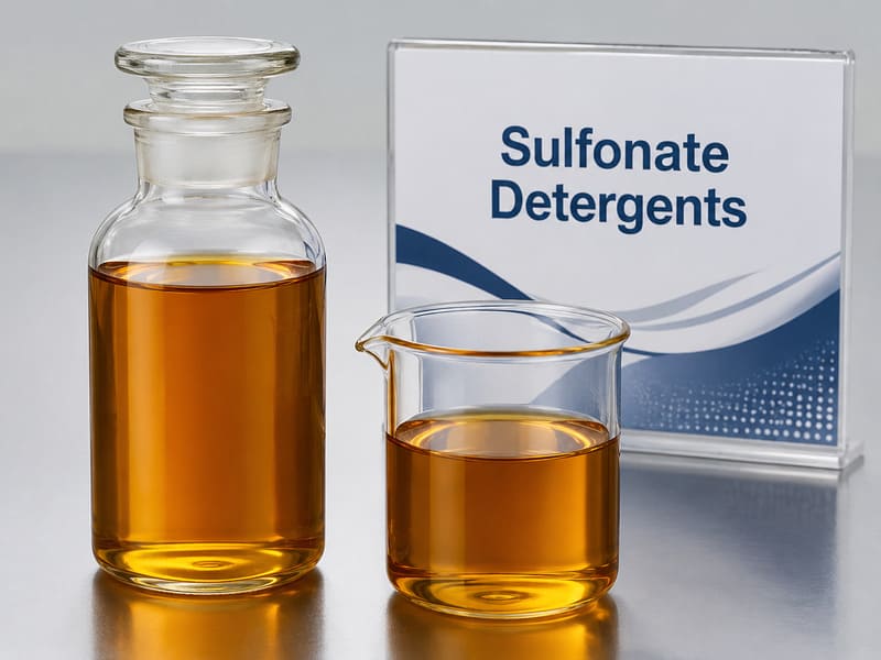 Calcium, magnesium and barium sulfonate detergent additives