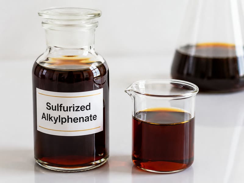 Sulfurized alkylphenate calcium phenate detergent