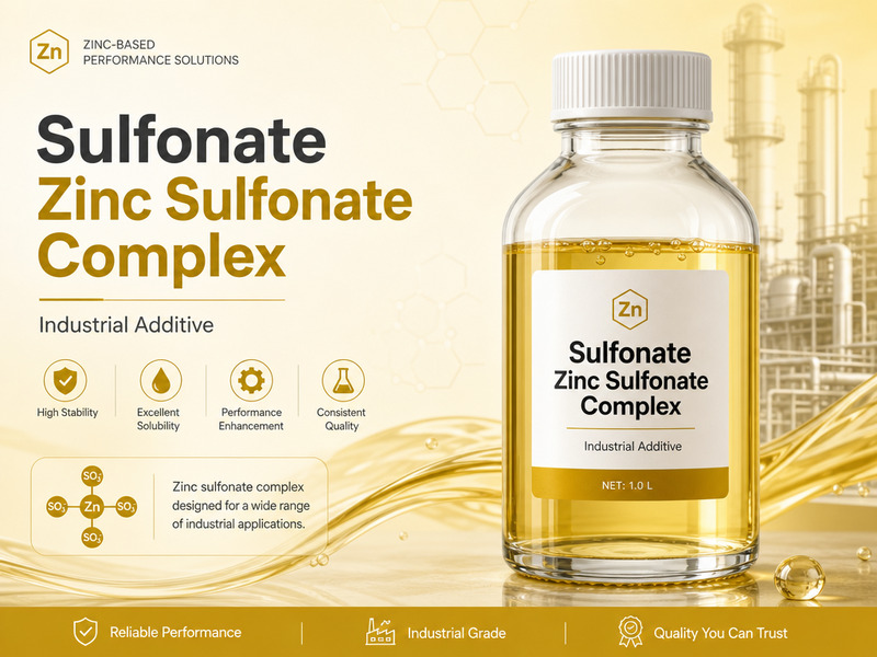 Zinc sulfonate complex corrosion inhibitor lubricant additive