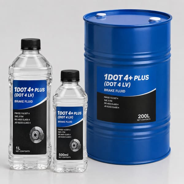 Sinolook DOT 4+ PLUS / DOT 4 LV — low-viscosity brake fluid