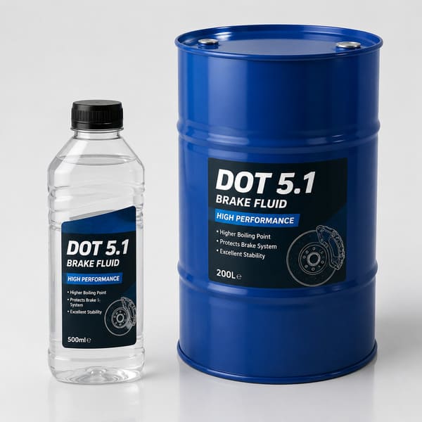 Sinolook DOT 5.1 brake fluid — glycol-based high-performance