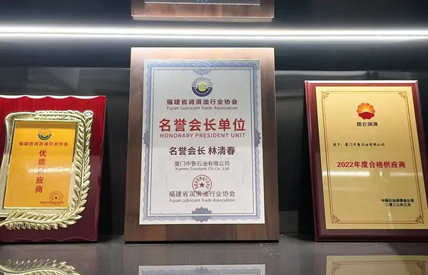 Sinolook awards and recognition certificates