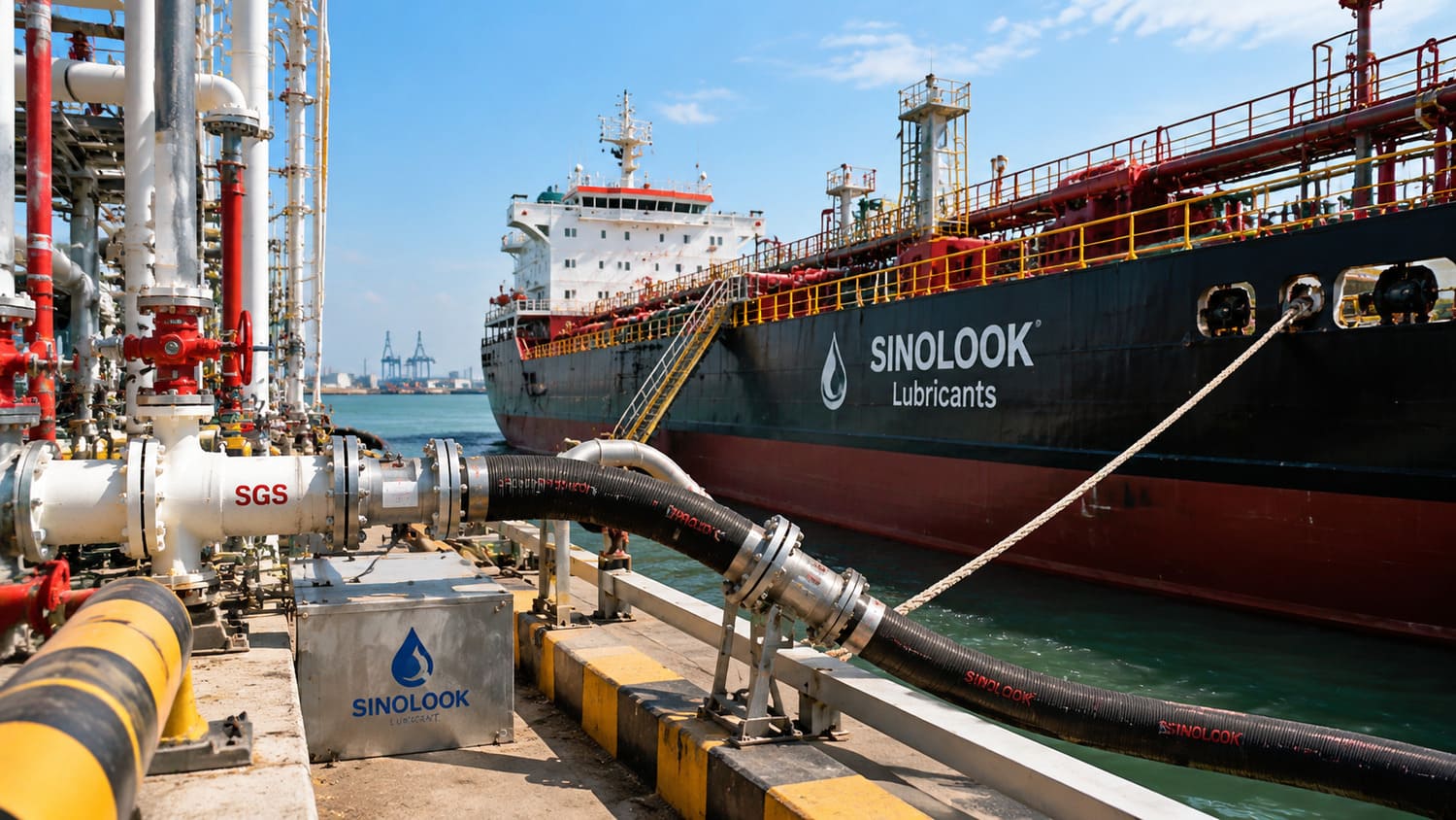 Bulk vessel loading and discharging operations