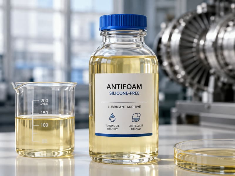 Silicone-free polyacrylate antifoam for turbine oil air release