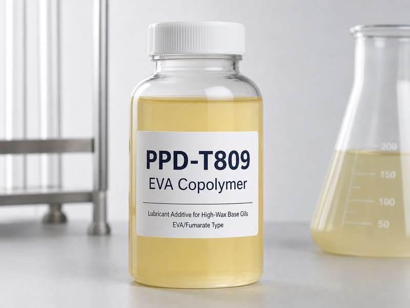 T809 EVA ethylene vinyl acetate pour point depressant high wax