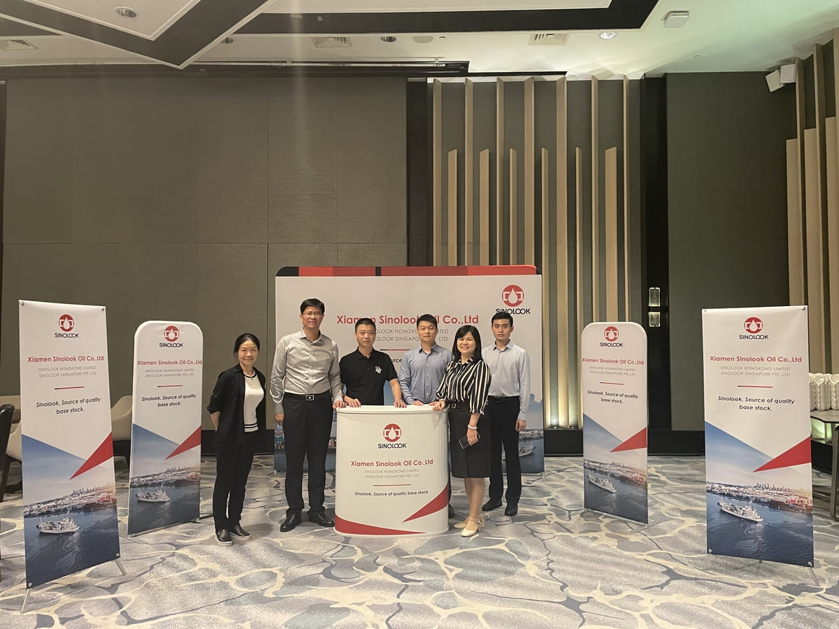 Xiamen Sinolook Oil attends the 15th ICIS Asian Base Oils and Lubricants Conference in Singapore as a sponsor and exhibitor.